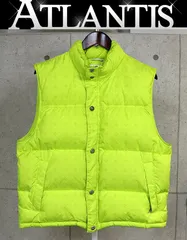 CHROME HEARTS 新宿店 クロムハーツ STIFF CHプラス総柄 ダウンベスト メンズ size:M ライムグリーン 31120のサムネイル