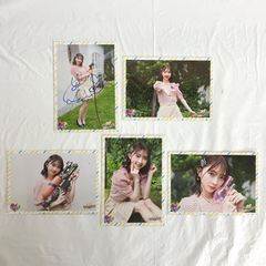 超ときめき宣伝部 辻野かなみ 生写真 第32弾 5枚セット 直筆サイン入り