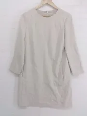 ◇ STUNNING LURE スタニングルアー 長袖 ノーカラー ワンピース サイズ 2 ベージュ系 レディース P  【中古】 【1208230006277】のサムネイル