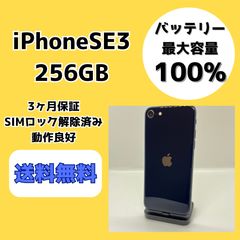 273☆ほぼ新品☆充電8回☆iPhone SE3 海外版/純正バッテリー100 