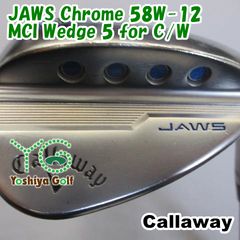 キャロウェイ JAWS MD5 ウェッジ 2本セット 52° 58° MCI 右 - メルカリ
