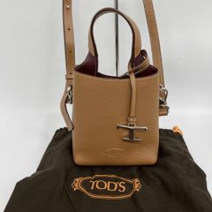 未使用に近い トッズ Diバッグ ミニ 2WAY ショルダーバッグ レザー 