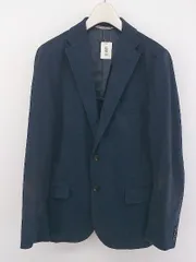 ◇ SIMPLICITE PLUS シンプリシテ プリュス シングル2B 長袖 テーラードジャケット サイズM ネイビー メンズ P  【中古】 【1208270003953】のサムネイル