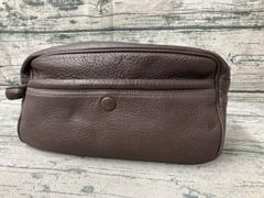 本物ロエベLOEWE本革レザークラッチビジネスバッグハンドセカンド 