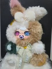 ハンドメイド・可動Bigベビさんのお人形・アートドール・ぬいぐるみ・創作ドール ハンドメイド・可動Bigモヒベビのお人形・アートドール・ぬいぐるみ