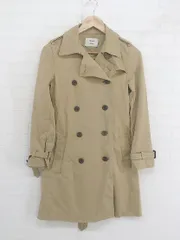 ◇ ◎ STUDIOUS ステュディオス 長袖 トレンチ コート サイズ1 ベージュ レディース P  【中古】 【1208310001802】のサムネイル