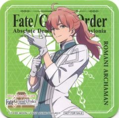 [중고] 코스터(캐릭터) 로마니 아키맨 오리지널 코스터 [세가 콜라보 카페 Fate/Grand Order - 절대 마수 전선 바빌로니아- 제3탄] 메뉴 주문 특전