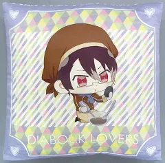 【中古】クッション・抱き枕・本体 逆巻レイジ クッション 「DIABOLIK LOVERS ちびっこヴァンパイアのスイーツ作り くじ Type A」 A-5賞