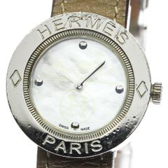 HERMÈS エルメスセリエレディース腕時計クォーツ本革ベルト2本付き(黒 