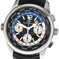 ジャンク ジラール・ペルゴ GIRARD PERREGAUX 49800 WW.TC ワールドタイム クロノグラフ 自動巻き メンズ _757010のサムネイル
