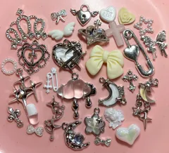 No.834 デコパーツ　デコレーション　カボション　まとめ売り