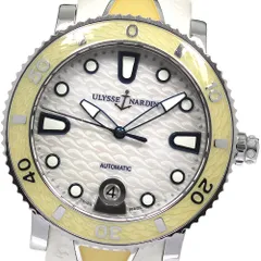 ユリス・ナルダン Ulysse Nardin 8103 レディーダイバー デイト 自動巻き メンズ 箱・保証書付き_805401のサムネイル