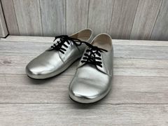 極美品✨ビルケンシュトック ソーンダース メタリックシルバー 39 25cm