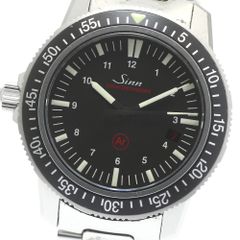 Sinn 656S 自動巻 黒PVD 生産終了 リュウズ修理済 - メルカリ
