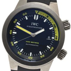 IWC アクアタイマー クストーダイバー自動巻き時計（ベルト訳あり 
