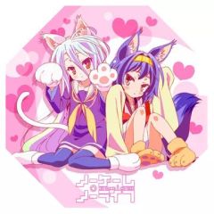 [중고] 소품(캐릭터) 화이트&이즈나 탁상 미니 우산 [노게임·노라이프]