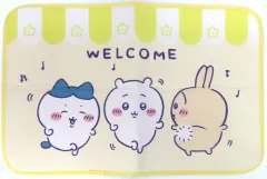 【中古】雑貨 ちいかわ＆ハチワレ＆うさぎ(WELCOME) インテリアマット 「ちいかわ なんか小さくてかわいいやつ×しまむら」のサムネイル