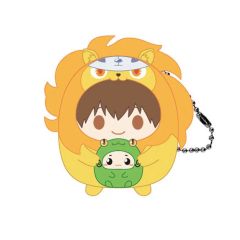 [중고] 봉제인형 마스코트 봉제인형 배지 사와다 츠나요시 & 리본 [가정교사 히트맨 REBORN! 테노린즈 컬렉션]