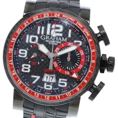 グラハム GRAHAM 2BLCB.B10A シルバーストーン ストウ GMT 250本限定 自動巻き メンズ 良品 保証書付き_914287のサムネイル