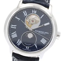 レイモンドウィル RAYMOND WEIL 2240-STC-J0508 マエストロ 日本限定モデル ムーンフェイズ 自動巻き メンズ 美品 箱・保証書付き_918795のサムネイル