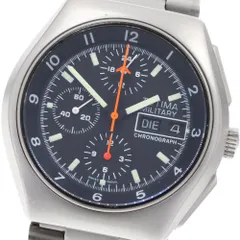 チュチマ TUTIMA 798-2 ミリタリークロノグラフ レマニア製Cal.5100 デイデイト 自動巻き メンズ 良品 _920479のサムネイル