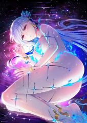 [중고] 포스터 B2 포스터 어벤져/카마 [Fate/Grand Order Servant Art Chronicle - 최종 재임전-]