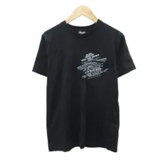 ディーゼル DIESEL Tシャツ カットソー XS 黒 ブラック プリント 半袖 /HO65 ■ECA003