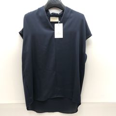 UNITED ARROWS 半袖 プリーツシャツ ネイビー 36 - メルカリ