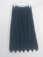 ◇ fredy emue フレディ エミュ ロング タイト スカート サイズ38 ネイビー レディース P  【中古】 【1209060004884】のサムネイル