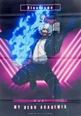 [중고] 포스터 적 (비란) 포스터 BIG 荼毘 [나의 영웅 아카데미아 MY HERO ACADEMIA Villain Awakens/Rise of Heroes in JUMP SHOP]