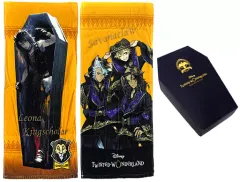 【中古】雑貨 レオナ・キングスカラー＆サバナクロー寮 フェイスタオル2枚セット 「ディズニー ツイステッドワンダーランド」 ヴィレッジヴァンガード限定