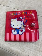 当時ものサンリオキティビニールウォレット子供用財布平成レトロ希少激