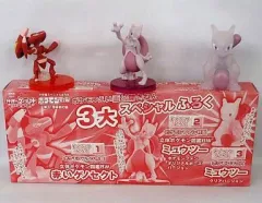 【中古】トレーディングフィギュア 立体ポケモン図鑑BW 赤いゲノセクト＆立体ポケモン図鑑BW ミュウツー＆ポケモンキッズ ミュウツー(3体セット) 「劇場版ポケットモンスターベストウイッシュ 神速のゲノセクト ミュウツー覚醒」 ポケモンファン 第31号 付録