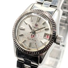 RADO Spacewinds R84194 Watch Automatic Ladies Round Silver Black