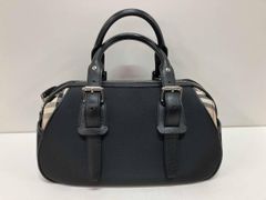 ✨極美品✨バーバリー ノバチェック ハンドバッグ ミニボストン