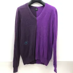 PS Paul Smith レディース 長袖 ニット トップス Mサイズ パープル 紫 ウール ピーエスポールスミス SGAW26-1715のサムネイル