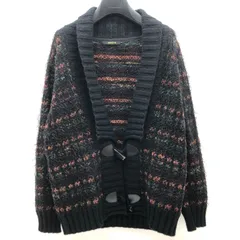 BACCA バッカ ダッフルカーディガン ブラック ニット レディース 異素材 SGAW26-1706のサムネイル