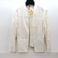 ANAYI アナイ シャンパンゴールド ノーカラーブルゾン ジャケット