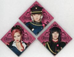 '[중고] 배지·핀즈 나나카(동방천을 통녀)＆시라미네 유리(감해유 코지 무화과)＆타카하시 모모코(碧棺合歓) 캔 배지 3개 세트 [Blu-ray/DVD 무대[히프노시스 마이크 -Division Rap Battle-]Rule