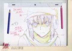 [중고] 클리어 파일 세이버 (헬멧) 원화 A4 클리어 파일 [Fate / stay night [Unlimited Blade Works]] ufotable 15 주년 전 cafe 상품
