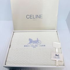 メルカリ便✨CELINE✨ジャガードシーツ CELINE ジャガードタオルシーツ 2枚セット - メルカリ
