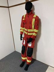 超希少デサント正規品 防火服/上下セット/消防服 - メルカリ