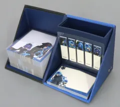 【中古】文房具その他 イグニハイド寮 ステーショナリーセット(付箋・メモ帳 ペンスタンド付き) 「ディズニー ツイステッドワンダーランド」