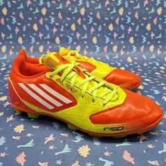 adidas adizero F50 サッカースパイク オレンジ/イエロー - メルカリ