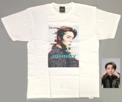 [중고] 티셔츠 쟈니 티셔츠 (포토 카드 포함) 화이트 L 사이즈 [NCT 127 3RD TOUR 'NEO CITY : JAPAN - THE UNITY']