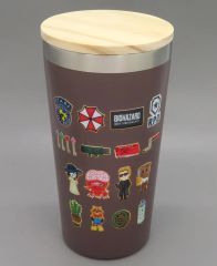 [중고] 머그컵・탕만 RED 뚜껑 첨부 텀블러 [바이오하자드 30th Sweets Collection] CAPCOM STORE 한정