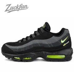 NIKE AIR MAX 95 RETRO LOGO ナイキ エア マックス 95 レトロ ロゴ ブラック 黒  グレー  イエロー 26cm メンズ スニーカー CV1635-002 U11253