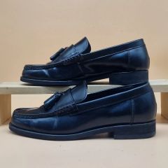 Marcelli 黒 クロコダイル風 ローファー - メルカリ