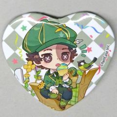 [중고] 배지 핀스 탐광자(노턴 캠벨) [Identity V 제5인격 상설 카페 in SWEETS PARADISE 제6탄 4주년 Anniversary Cafe 트레이딩 하트캔 배지]