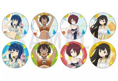 【中古】バッジ・ビンズ 全8種セット 「負けヒロインが多すぎる! カンバッジ(ブラインド) 水着 ver.」